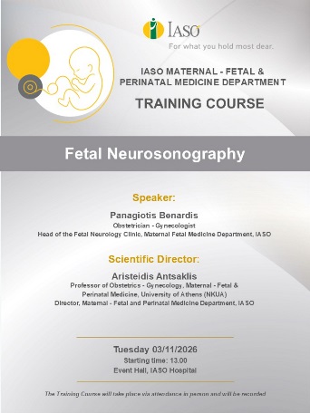 Training CourseIASO Maternal - Fetal and Perinatal Medicine Department