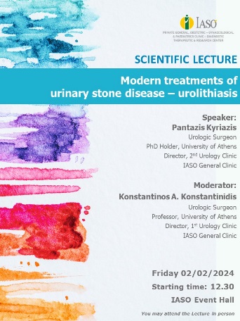 IASO General Clinic - SCIENTIFIC LECTURE