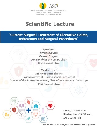 IASO General Clinic’s SCIENTIFIC LECTURE IASO General Clinic’s SCIENTIFIC LECTURE