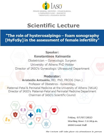 IASO’s SCIENTIFIC LECTURE