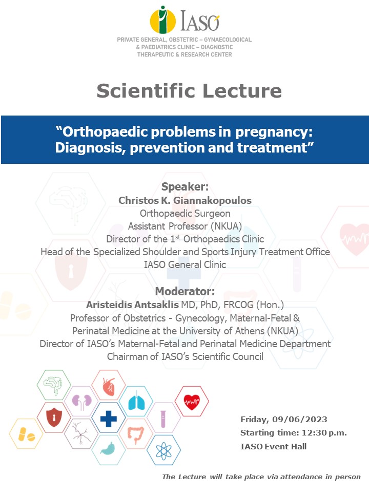 IASO General Clinic’s SCIENTIFIC LECTURE IASO General Clinic’s SCIENTIFIC LECTURE