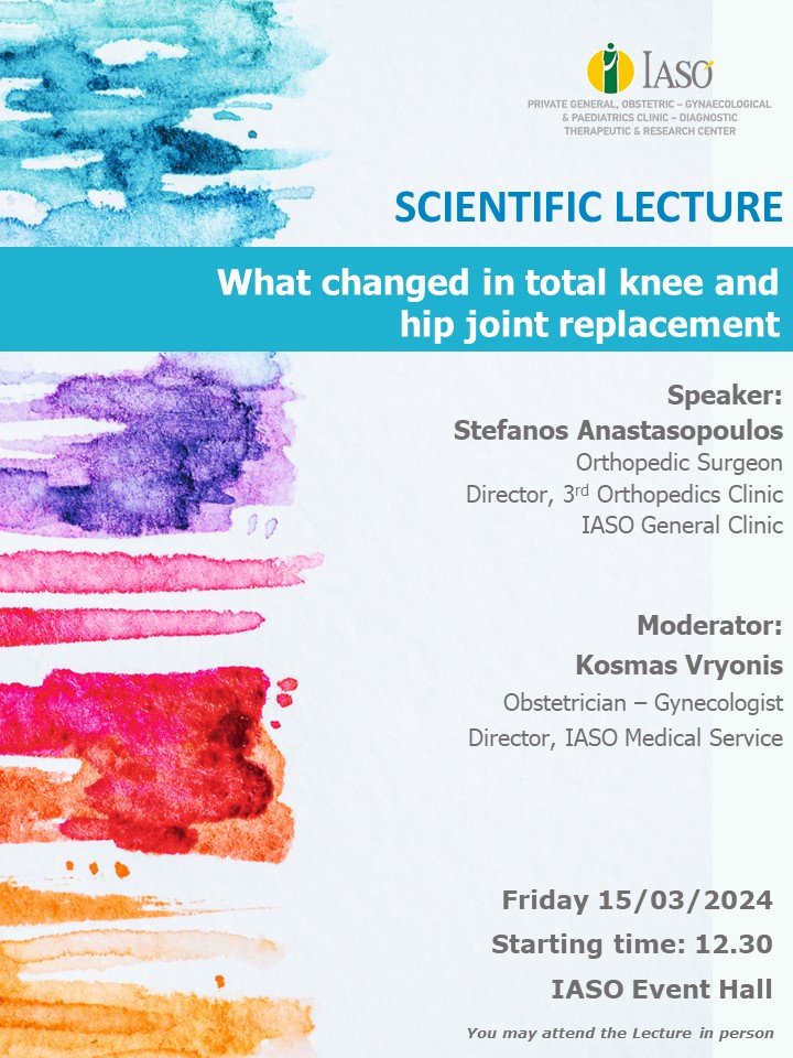 IASO General Clinic - SCIENTIFIC LECTURE IASO General Clinic - SCIENTIFIC LECTURE