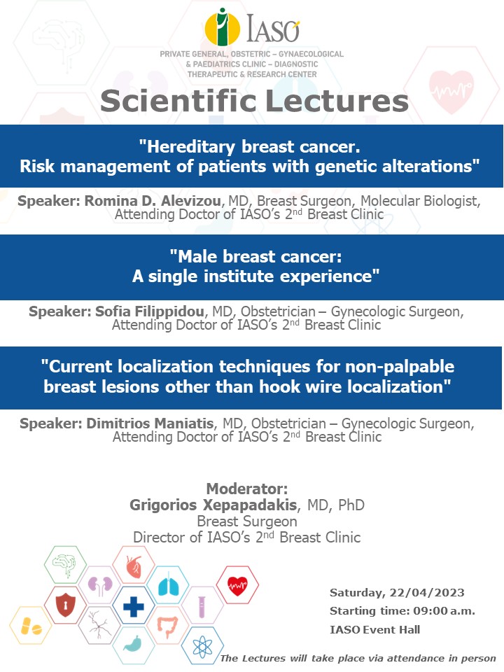 2nd IASO BREAST CLINIC’S SCIENTIFIC LECTURES 2nd IASO BREAST CLINIC’S SCIENTIFIC LECTURES