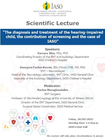 IASO General Clinic’s SCIENTIFIC LECTURE