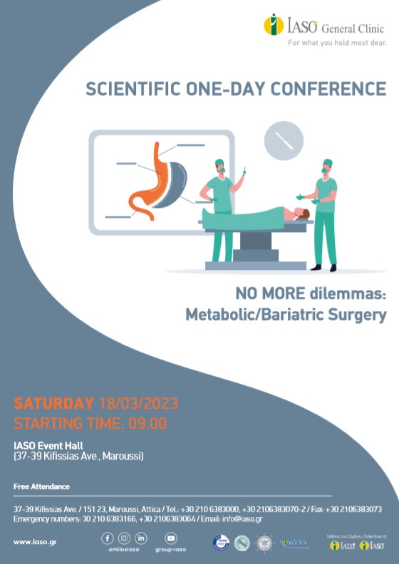 NO MORE DILEMMAS: METABOLIC/BARIATRIC SURGERY NO MORE DILEMMAS: METABOLIC/BARIATRIC SURGERY